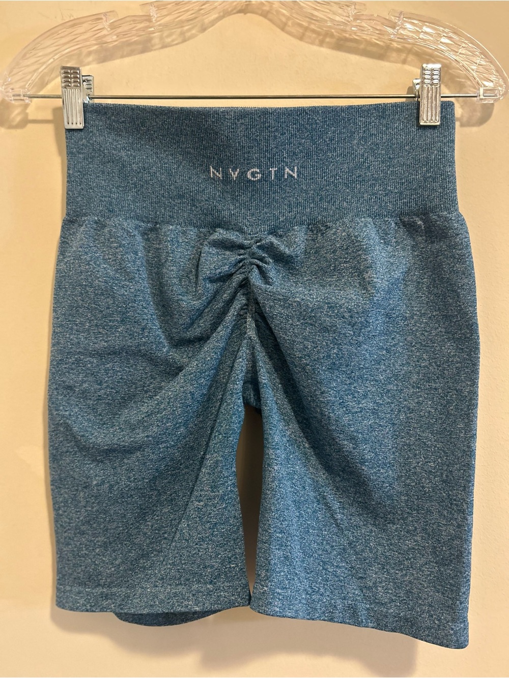 NVTGN Heathered Teal Bike Shorts